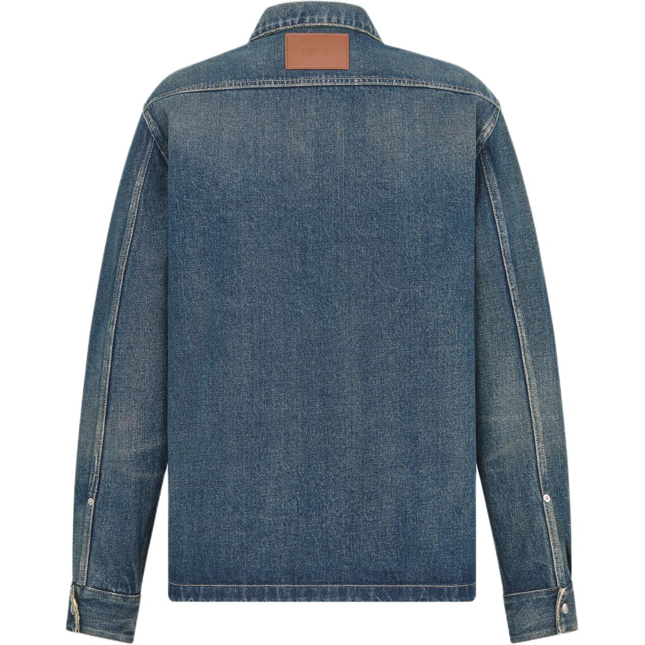 DIOR Shirts Men Blue