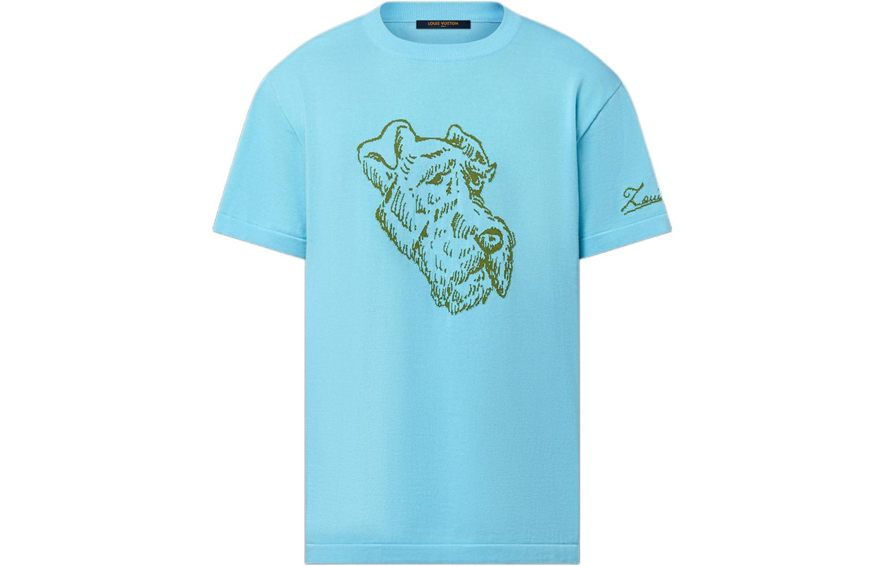 LOUIS VUITTON Graphic Short-Sleeved Crewneck