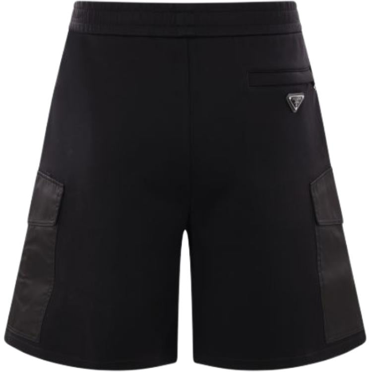 PRADA Triangle Logo Elasticated Waistband Shorts