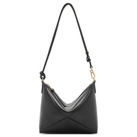 LOEWE Cow Leather Crossbody Handbag Shoulder Bag Women's Black