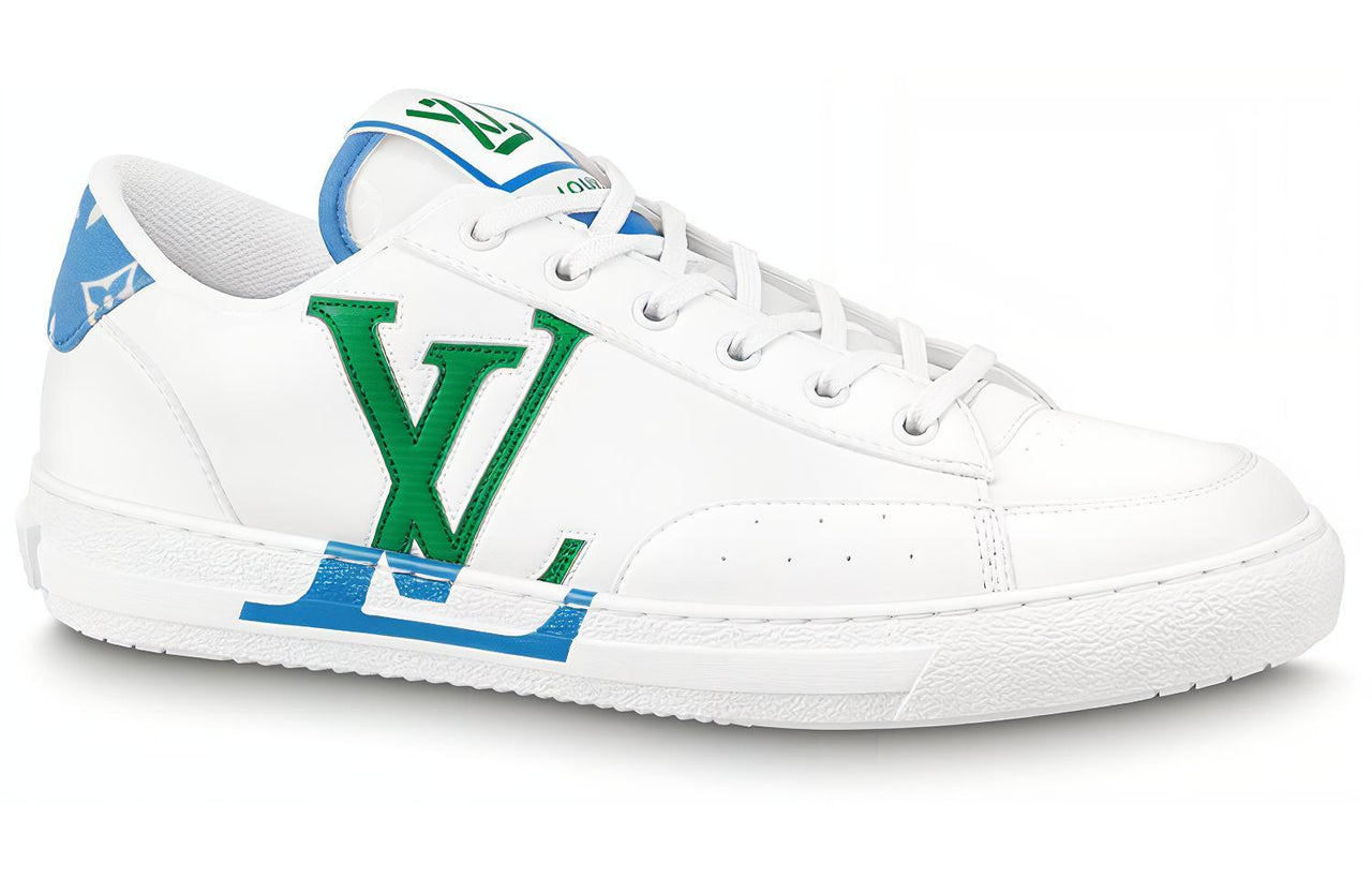 LOUIS VUITTON Charlie Sneakers 'White Blue Green'