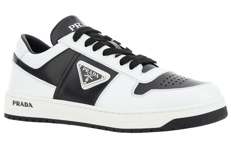 PRADA Downtown Leather 'White Black'