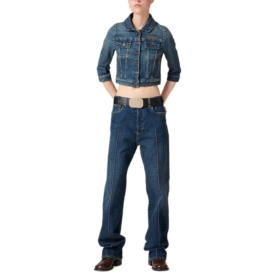 MIU MIU Jeans Women's Blue