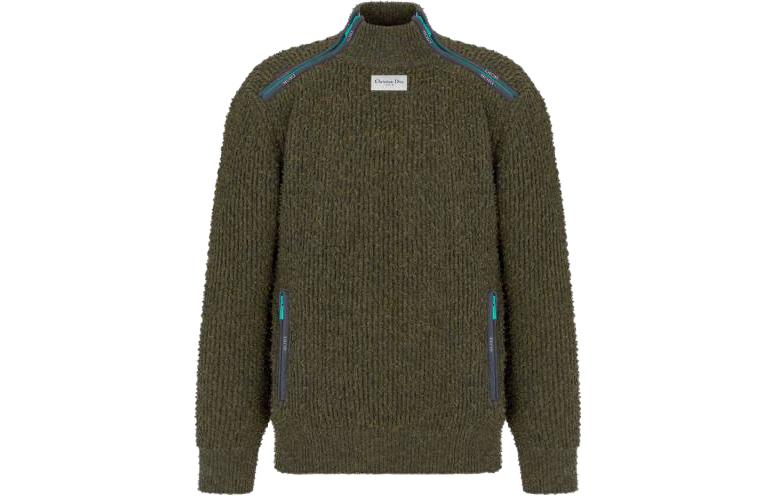 DIOR Sweaters Men Army Green