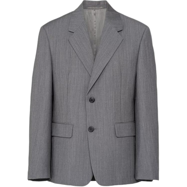 PRADA Single-breasted Mohair-wool Blazer