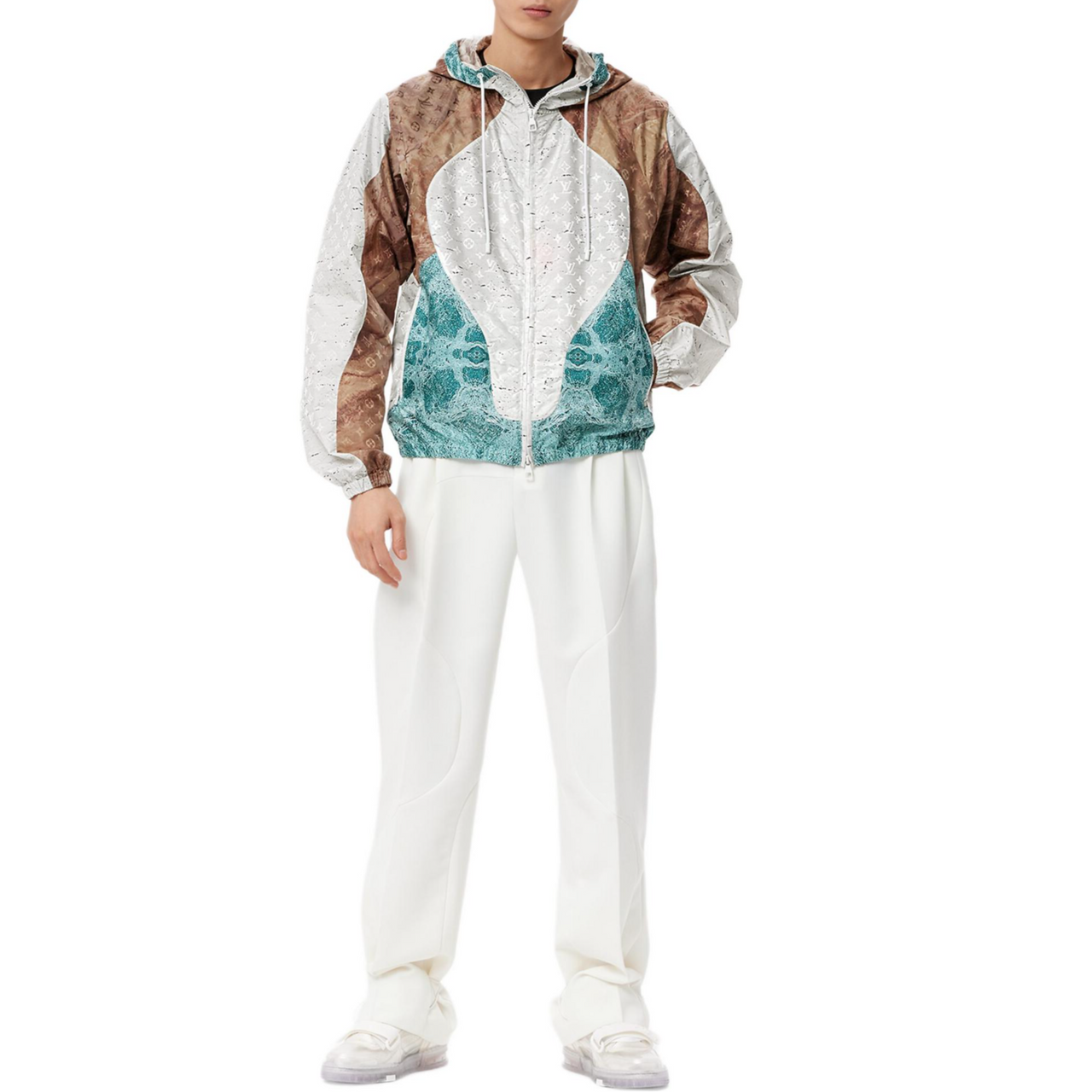 LOUIS VUITTON Monogram Marble Windbreaker