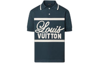 LOUIS VUITTON FW22 Polo Shirt Men's Blue