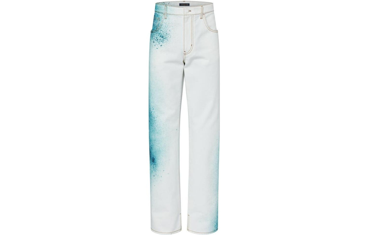 LOUIS VUITTON Jeans Men's White