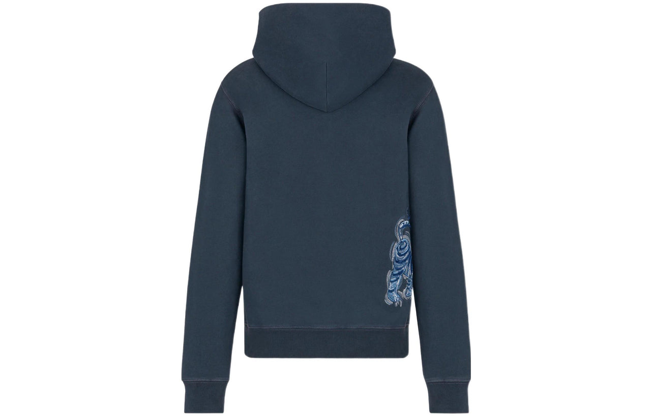 DIOR Quarterly New Products Sweatshirts Men Blue