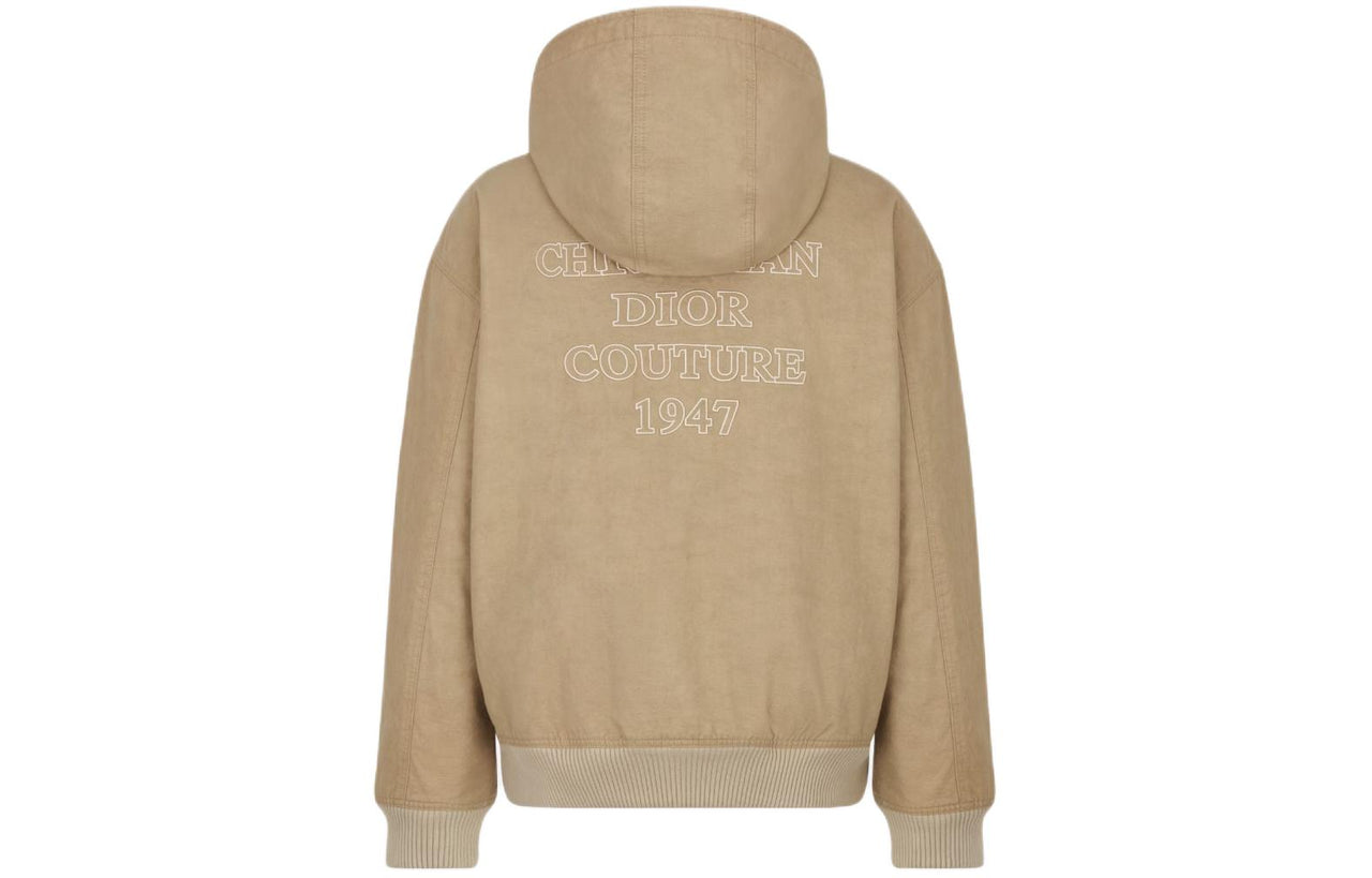 DIOR Logo Embroidered Blouson Jacket