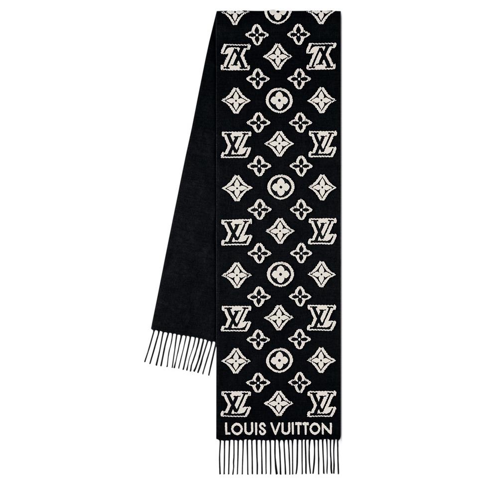 LOUIS VUITTON Lv 3D Scarf