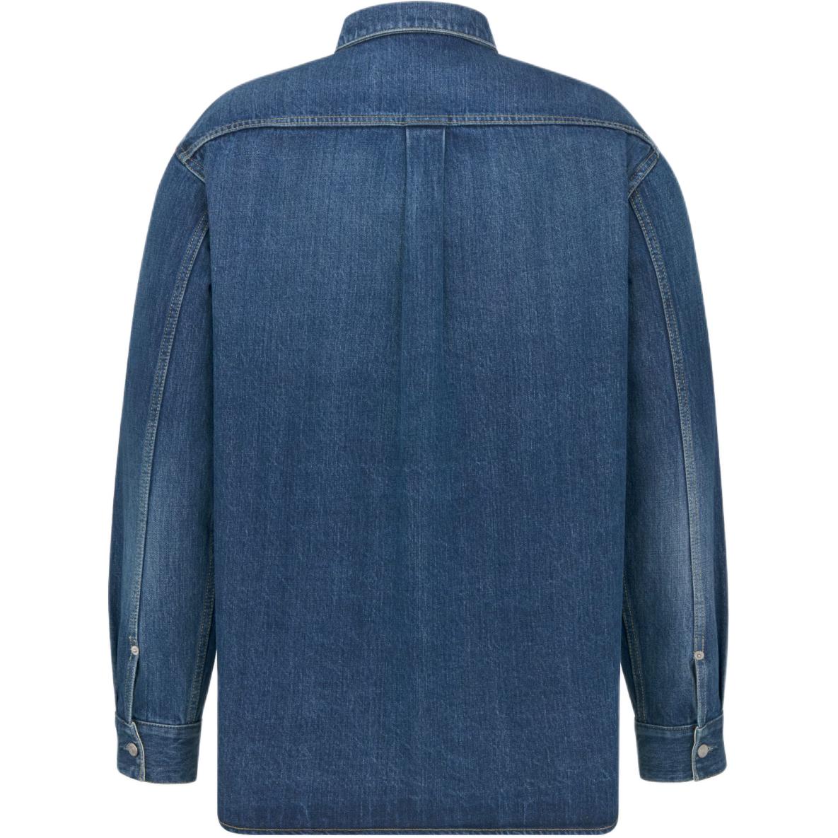 DIOR Christian Dior Couture Jacket Shirt Shirt Men's Blue
