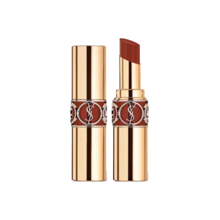 SAINT LAURENT 2025 Summer Golden Cylinder Area Limited Edition Lipsticks Nourishing Complexion Brightening 122/155