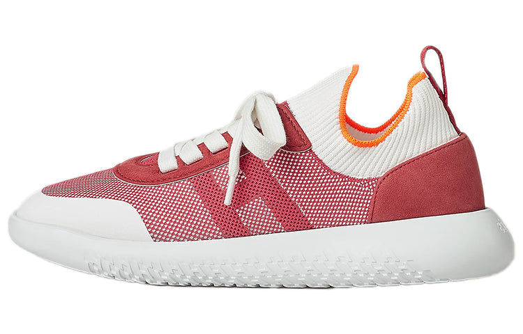 HERMES Crew Cushioning Anti-Slip And Wear-Resistant Low-Top Casual Shoes Women's Pink