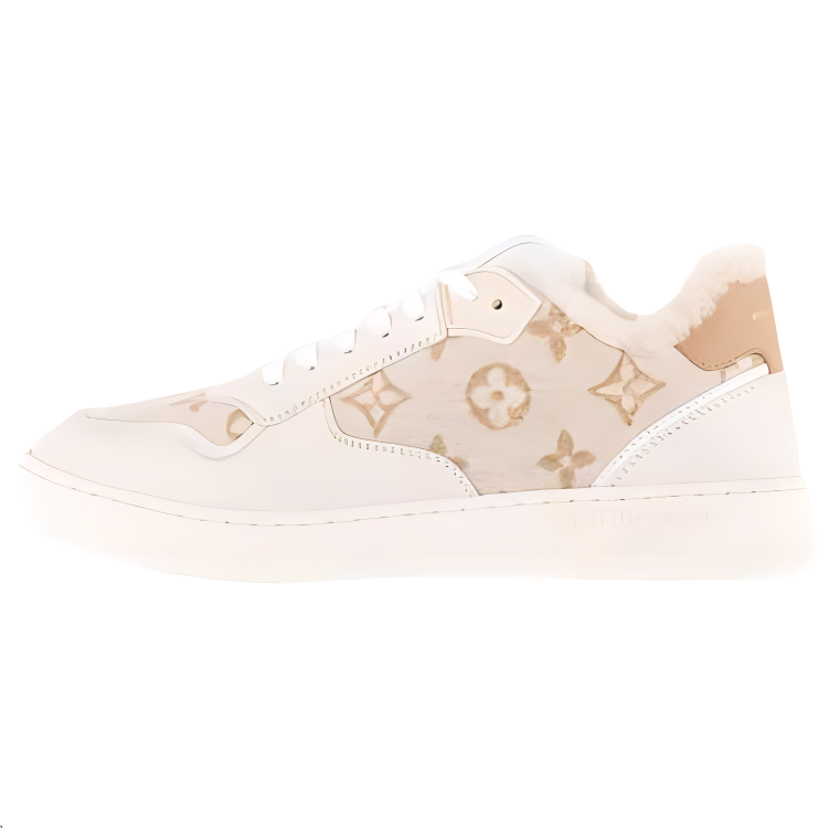 LOUIS VUITTON SKI Skiing Series Low-Top Casual Shoes Women's Beige