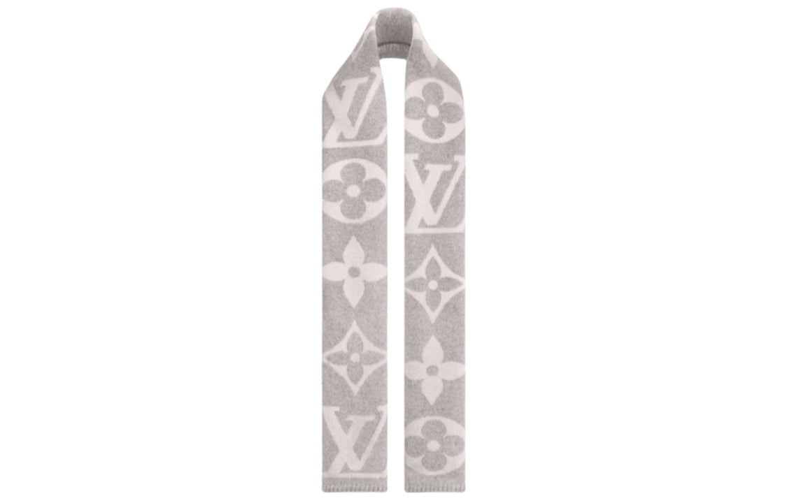 LOUIS VUITTON SWEET DREAMS Knit Scarves Unisex Gray