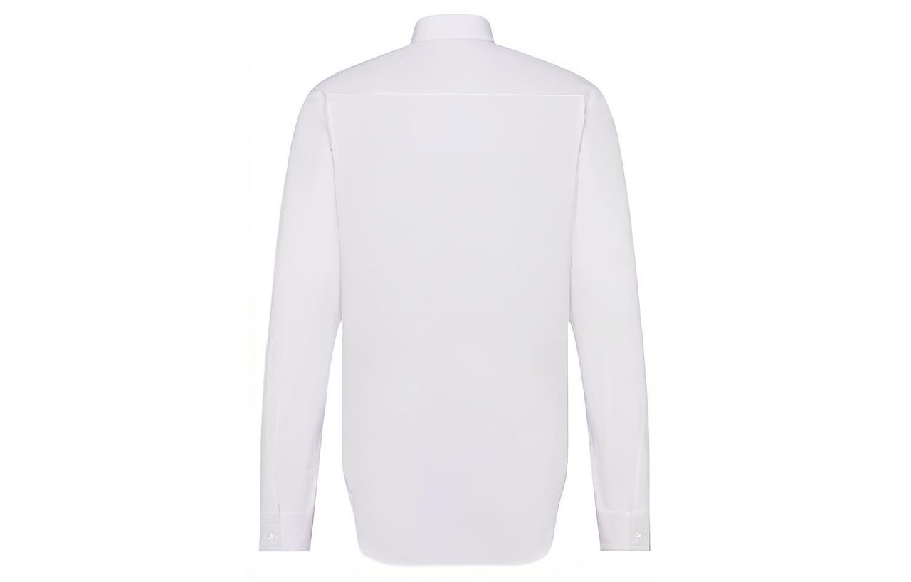 DIOR DIOR New Season Collection DIOR FW22 Qixi Festival Collection JARDIN Collection FW22 Shirt Men's White