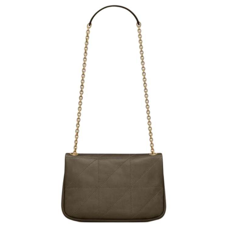 SAINT LAURENT Jamie Sheepskin Crossbody Bag Shoulder Bag Women's Light Musk