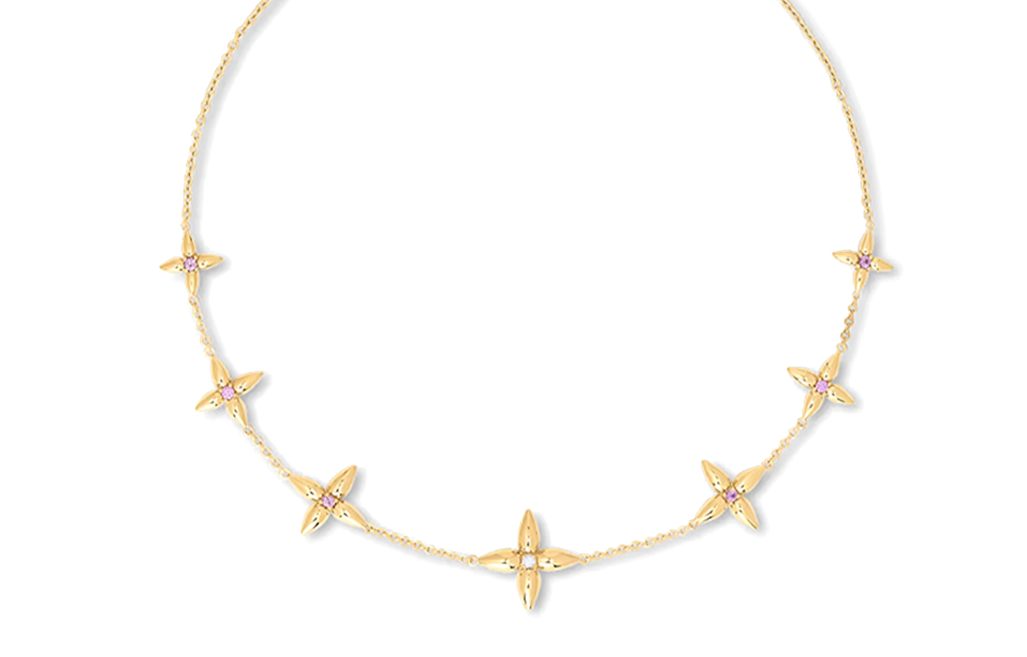 LOUIS VUITTON Louisette Signature Necklace