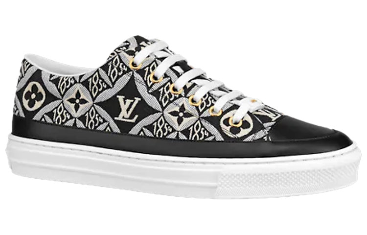 LOUIS VUITTON Stellar Sneakers 'White Black Monogram' Women's