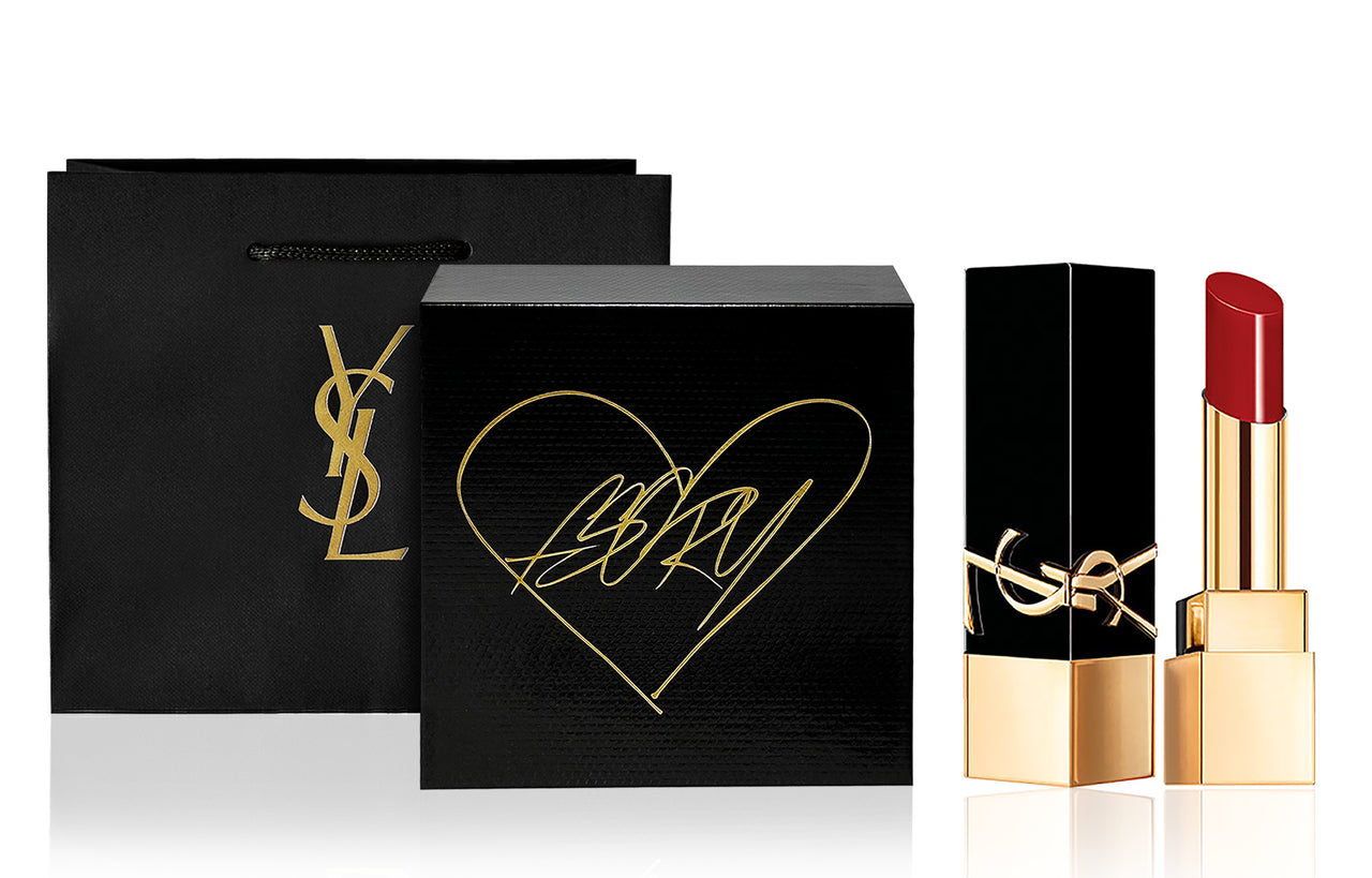 SAINT LAURENT Black Gold Box Lipsticks Matte Easy To Blend Long-Lasting