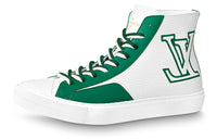 LOUIS VUITTON Tattoo Ankle Sneakers 'White Green'