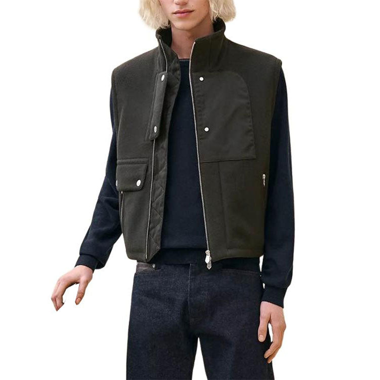HERMES FW24 Vest Men's Army Green