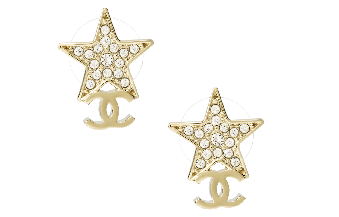 CHANEL Stud Earrings