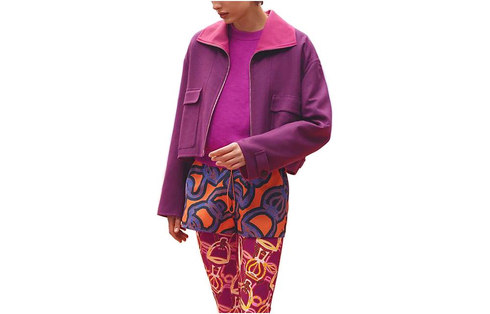 HERMES Jackets Women's Fuchsia