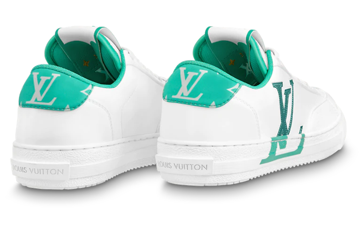 LOUIS VUITTON Charlie Sneakers 'White Teal' Women's
