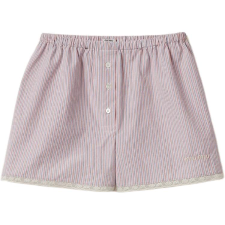MIU MIU SS24 Casual Shorts Women's Multicolor