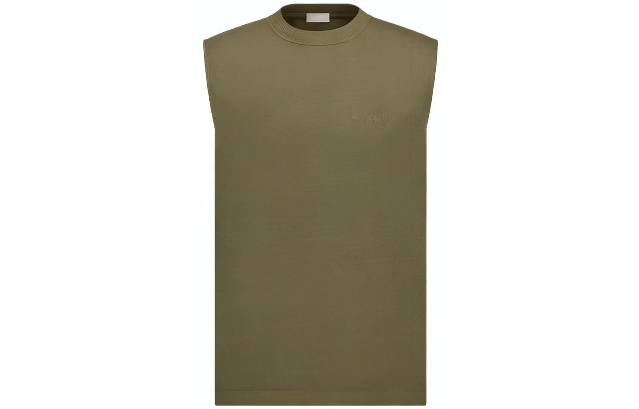 DIOR Sweaters Men Olive