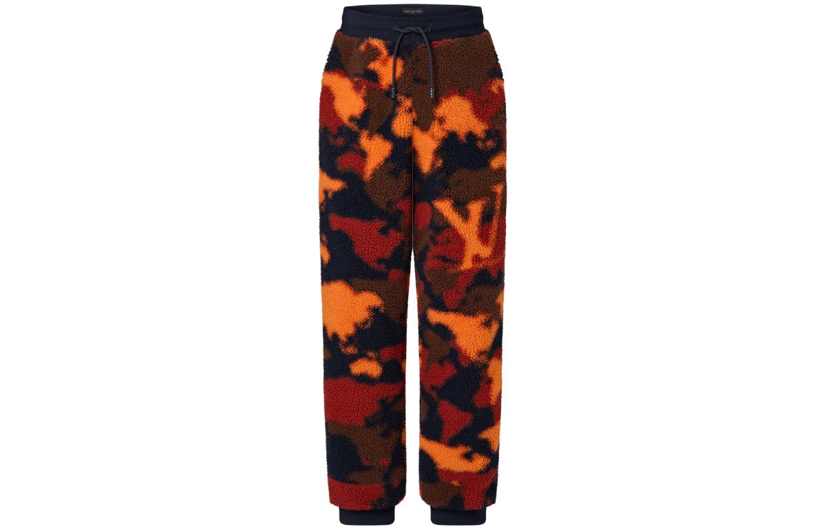 LOUIS VUITTON SS24 Knitted Sports Pants Men's Multicolor