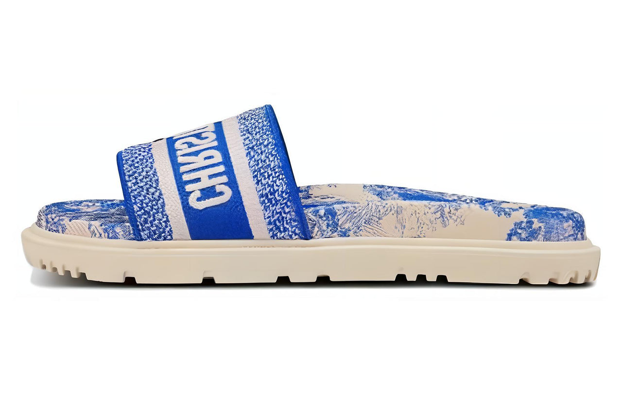 DIOR Dway Slides Blue Women's