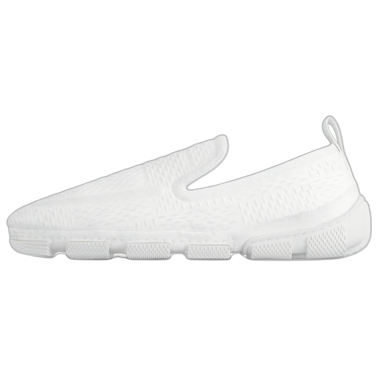 LOUIS VUITTON Deck Casual Shoes Men's White