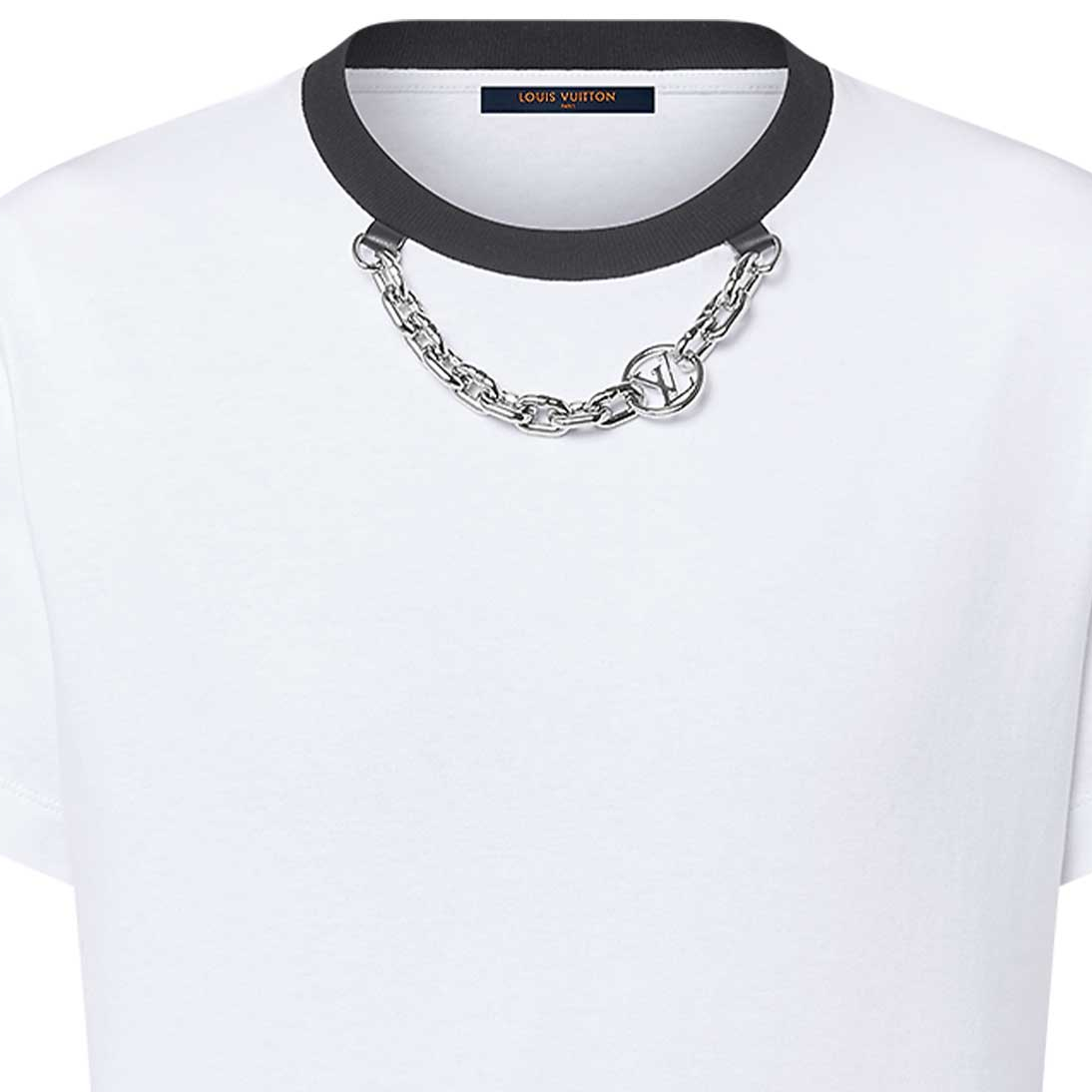LOUIS VUITTON 1AFTSL Chunky Chain T-Shirt