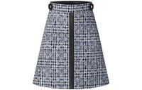 LOUIS VUITTON Casual Long Skirt Women's Blue