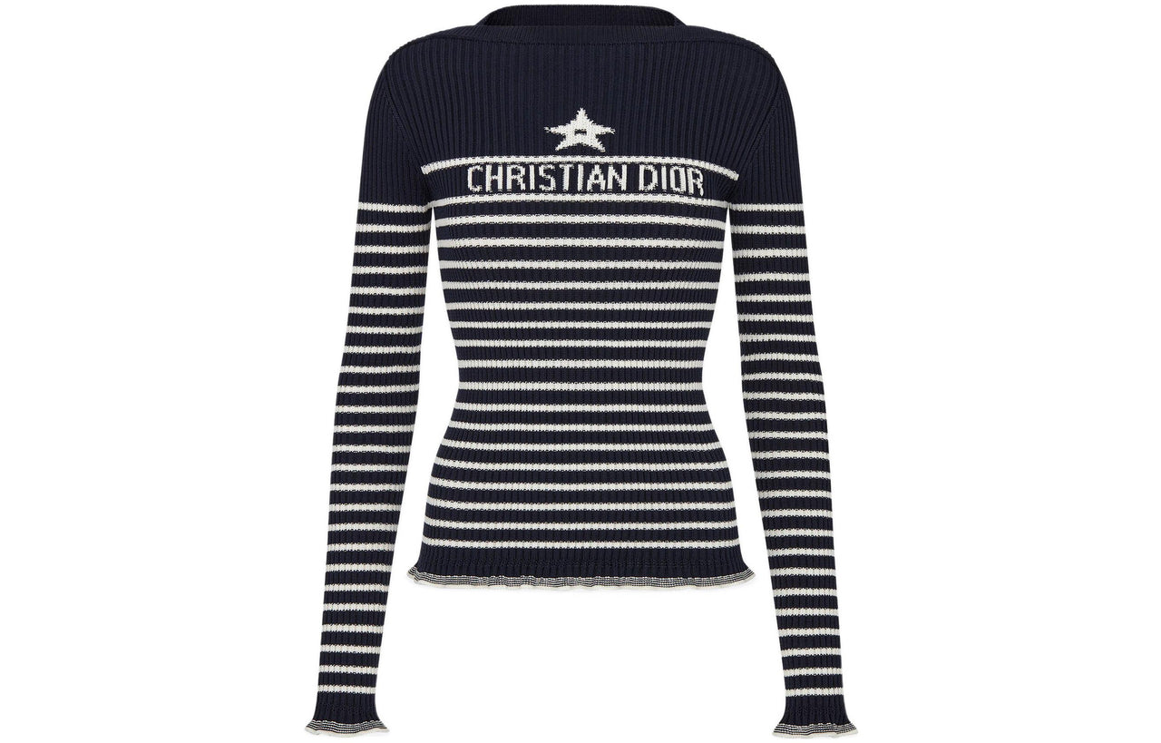 DIOR FW22 Knitwear Women's Marine Blue