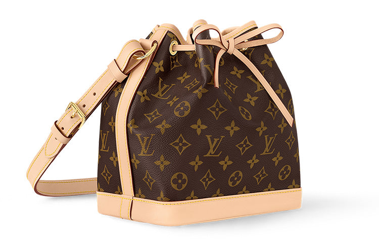 LOUIS VUITTON Canvas Bucket Bags Crossbody Bag Shoulder Bag Women's Brown