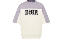 DIOR X KENNY SCHARF Men’s FW21 Loose T-Shirt White/Purple Male
