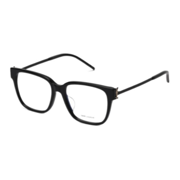 SAINT LAURENT - Irregular Shape Eyeglass Frames Women's Black