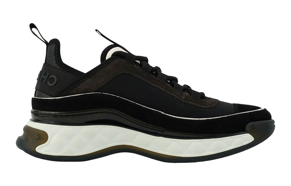 CHANEL Cushioned Anti-Slip And Wear-Resistant Lightweight Low-Top Casual Shoes Women's Black