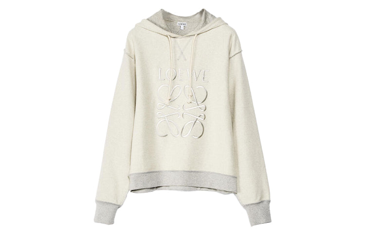 LOEWE Anagram Hoodie 'Grey Melange'