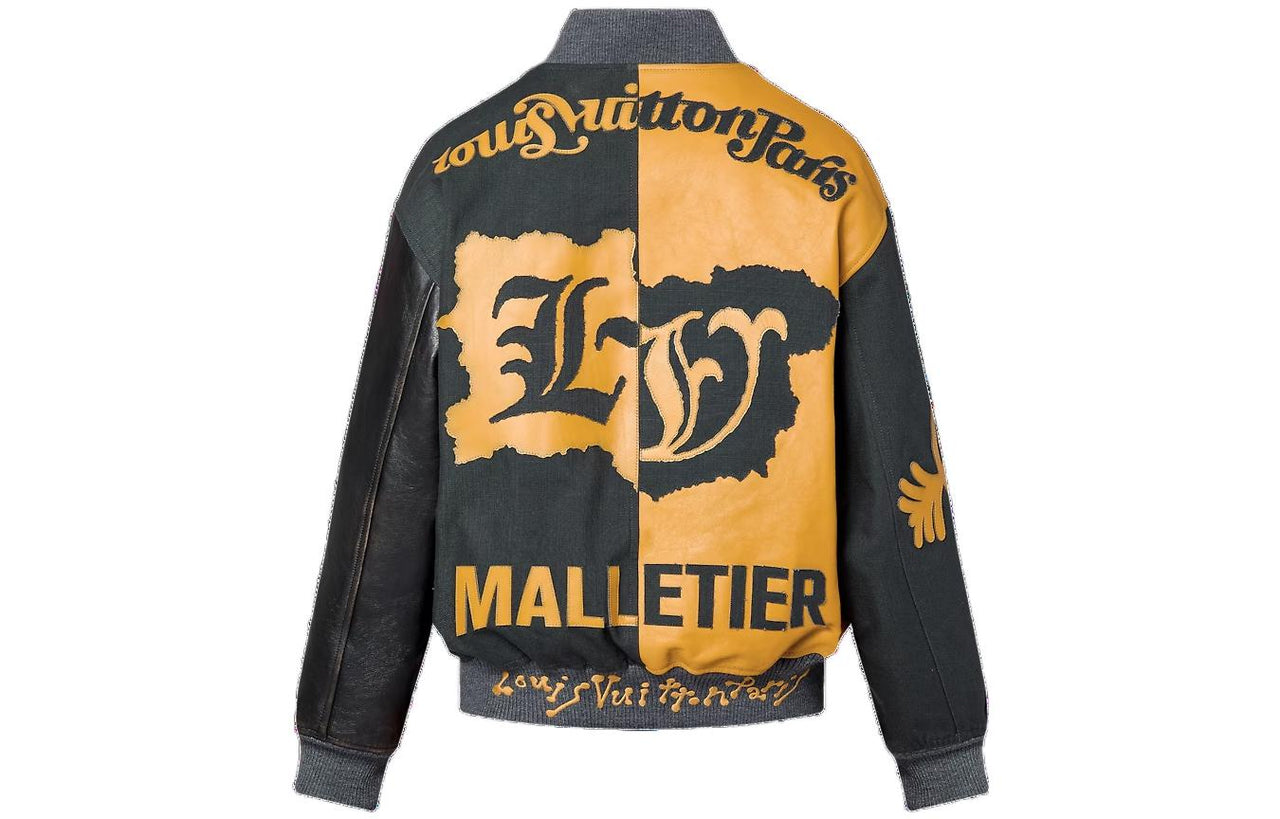 LOUIS VUITTON Mix Canvas Leather Bomber