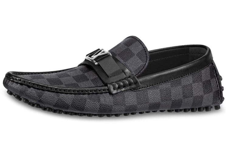 LOUIS VUITTON Hockenheim Casual Shoes Men's Black