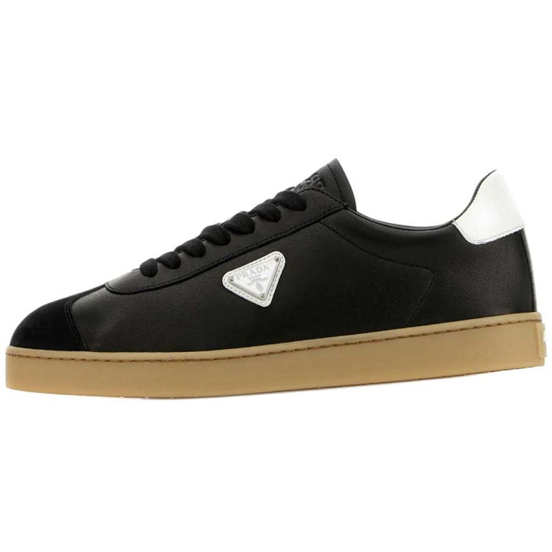 PRADA Low Top Skateboard Shoes Men's Black