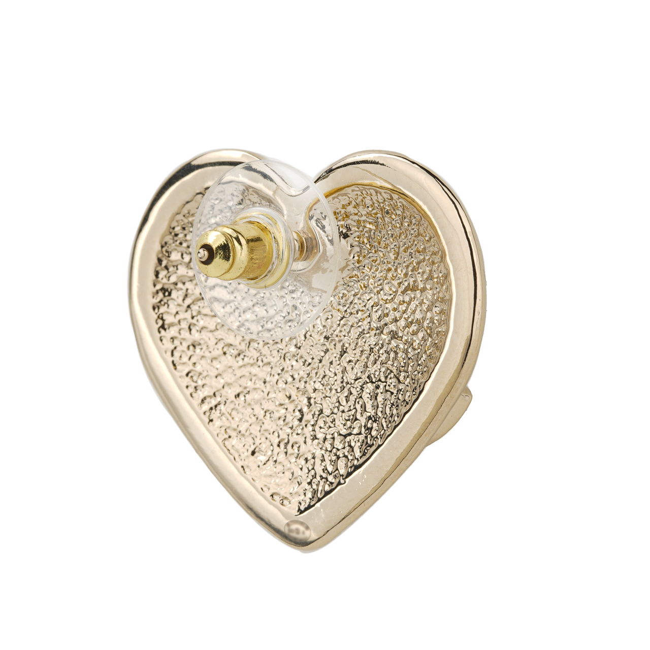 CHANEL Stud Earrings Women's Gold