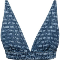 MIU MIU SS22 Camisole Women's Blue