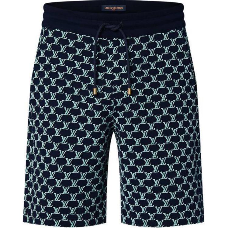 LOUIS VUITTON Double Face Cotton Jersey Shorts