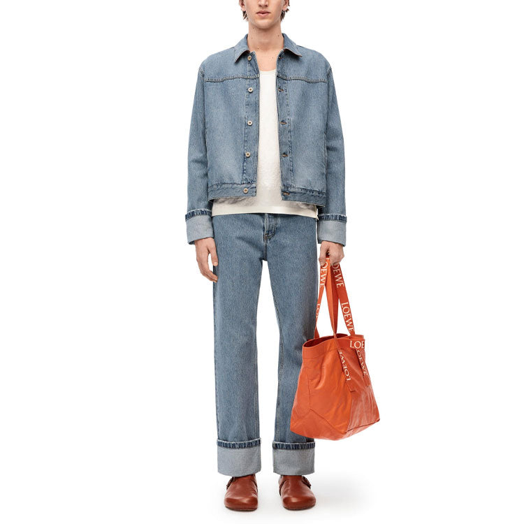 LOEWE Fisherman Turn Up Jeans
